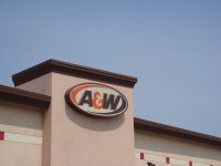 Store front for A&W
