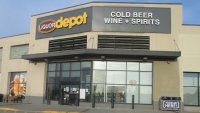Store front for Liquor Depot