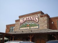 Store front for Montana's Steak House