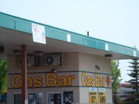 Store front for Real Canadian Gas Bar